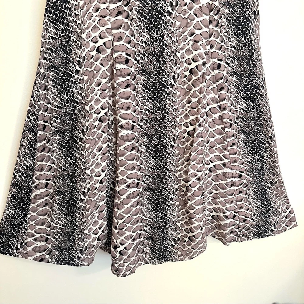 Fab’rik Snakeskin Print Sleeveless Dress Size Large - Picture 3 of 10